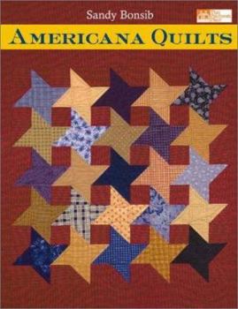 Paperback Americana Quilts Book