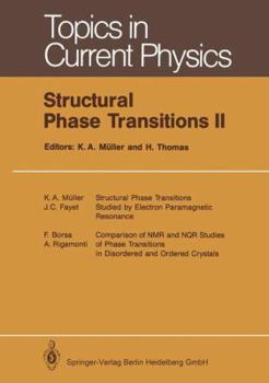 Paperback Structural Phase Transitions II Book