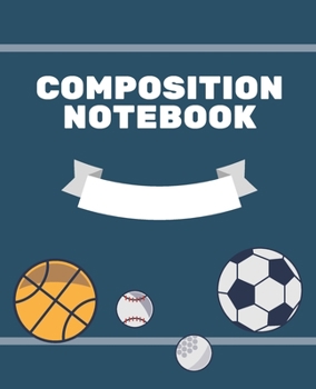 Paperback My Composition Notebook: I Got This! Blue Sport Design Book