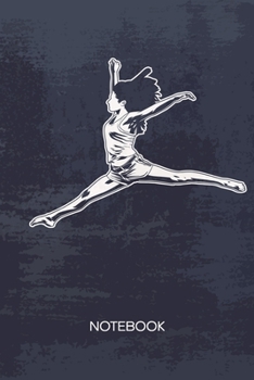 BULLET DOTTED JOURNAL: Dance Girl Notebook Dotted Grid a5 6x9 120 Pages - Dream Job Planner Dancing Woman Diary Ballet Dance - Dance Couple Dance Partner Gift Idea for Men and Women