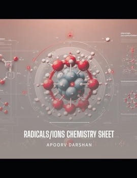 Paperback Radicals/ions chemistry sheet Book