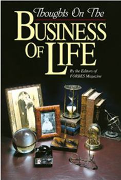 Hardcover Thoughts on the Business of Life Book