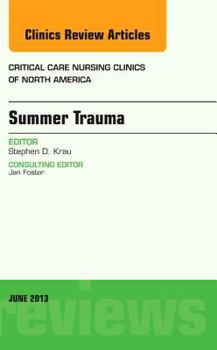 Hardcover Summer Issues and Accidents, an Issue of Critical Care Nursing Clinics: Volume 25-2 Book