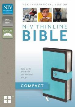 Imitation Leather Thinline Bible-NIV-Compact-Magnetic Closure Book