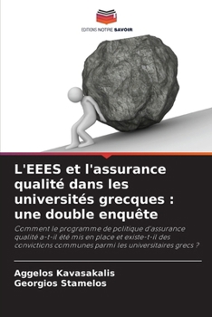 Paperback L'EEES et l'assurance qualité dans les universités grecques: une double enquête [French] Book