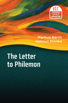 Paperback The Letter to Philemon Book