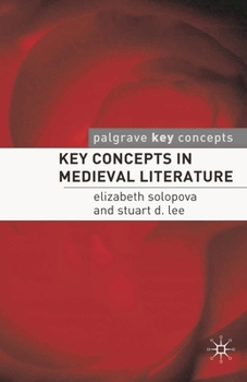 Paperback Key Concepts in Medieval Literature Book