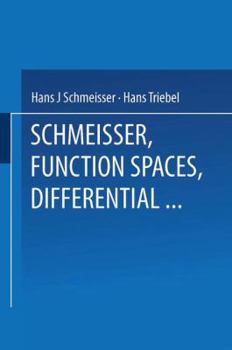 Paperback Function Spaces, Differential Operators and Nonlinear Analysis [German] Book