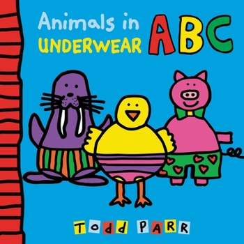 Hardcover Animals in Underwear ABC Book