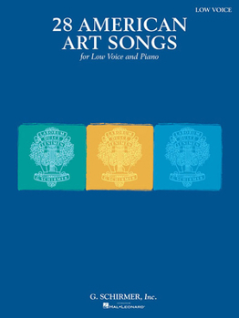 Paperback 28 American Art Songs: Low Voice and Piano Book
