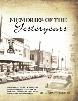 Paperback Memories of the Yesteryears Book