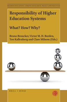 Paperback Responsibility of Higher Education Systems: What? How? Why? Book