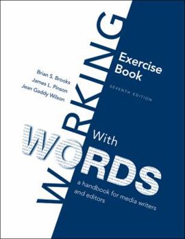 Paperback Exercise Book for Working with Words Book