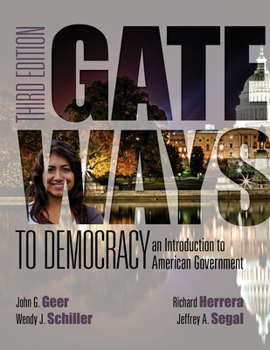 Paperback Gateways to Democracy: An Introduction to American Government Book