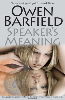 Paperback Speaker's Meaning Book