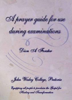 Paperback A prayer guide for use during examinations Book
