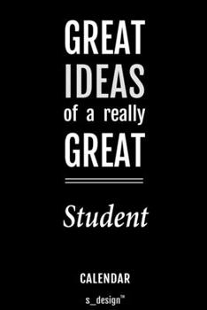 Calendar for Students / Student: Everlasting Calendar / Diary / Journal (365 Days / 3 Days per Page) for notes, journal writing, event planner, quotes & personal memories