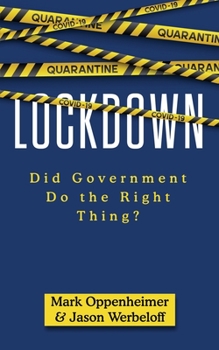 Paperback Lockdown: Did Government Do the Right Thing? Book