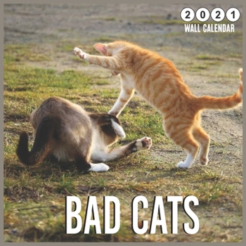 Bad cats 2021 Wall Calendar: 16 Months calendar 2021