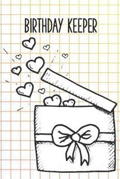 Birthday Keeper: Important Date Reminder Pastel Color Gridlines
