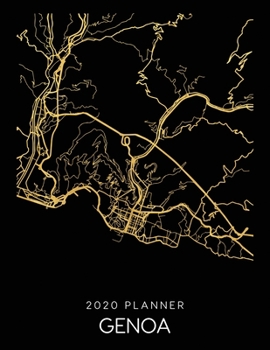 Paperback 2020 Planner Genoa: Weekly - Dated With To Do Notes And Inspirational Quotes - Genoa - Italy Book