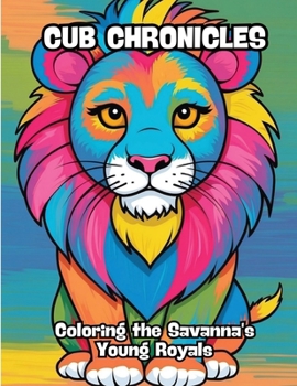 Paperback Cub Chronicles: Coloring the Savanna's Young Royals Book