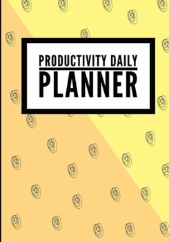 Productivity Daily Planner: Terrazzo Pattern (41) - Undated Productivity Planner, Productivity Notebook, Organizer For Daily Routine Planning - [Professional Grade]