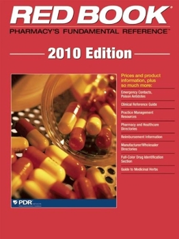 Paperback Red Book 2010: Pharmacy's Fundamental Reference Book