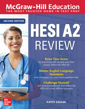 Paperback McGraw-Hill Education Hesi A2 Review, Second Edition Book