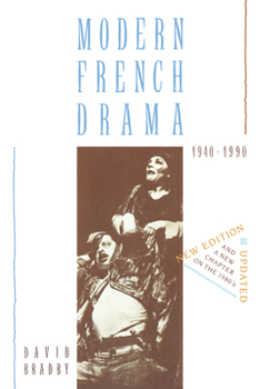 Paperback Modern French Drama 1940-1990 Book