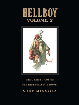 Library Binding Hellboy Library Volume 2: The Chained Coffin and the Right Hand of Doom Book
