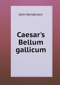 Paperback Caesar's Bellum gallicum Book