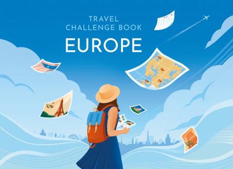 Hardcover Travel Challenge Book: Europe Book