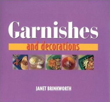Hardcover Garnishes and Decorations Book