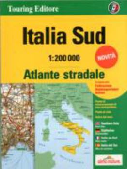 Map Italy South Atlas - Atlante Stradale Sud: TCI.A3 [Italian] Book