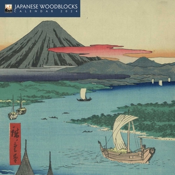 Calendar Japanese Woodblocks Mini Wall Calendar 2024 (Art Calendar) Book