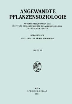 Paperback Angewandte Pflanzensoziologie [German] Book