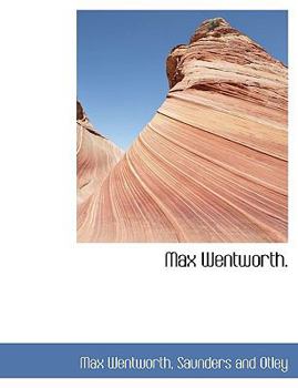 Paperback Max Wentworth. Book