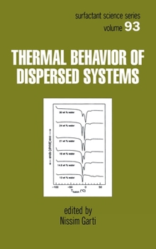 Hardcover Thermal Behavior of Dispersed Systems Book