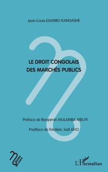 Le droit congolais des marchés publics (Notes de Cours) (French Edition)