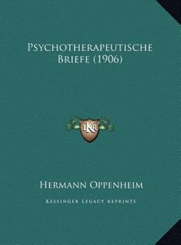 Hardcover Psychotherapeutische Briefe (1906) Book