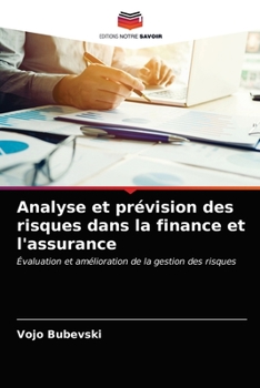 Paperback Analyse et prévision des risques dans la finance et l'assurance [French] Book