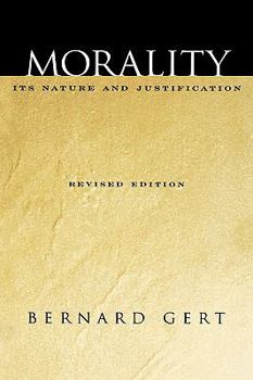 Hardcover Morality: Its Nature and Justification Book