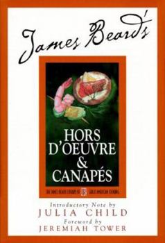 Hardcover James Beard's & Hors D'Oeuvre and Canapes Book