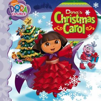 Hardcover Dora's Christmas Carol Book