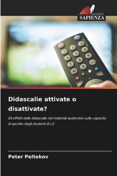 Paperback Didascalie attivate o disattivate? [Italian] Book