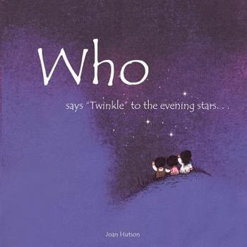 Paperback Who says "twinkle" to the evening stars. . . Book