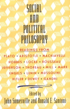 Paperback Social and Political Philosophy: Readings from Plato to Gandhi Book