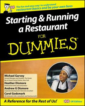 Paperback Starting & Running a Restaurant Ror Dummies Book