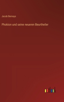 Hardcover Phokion und seine neueren Beurtheiler [German] Book